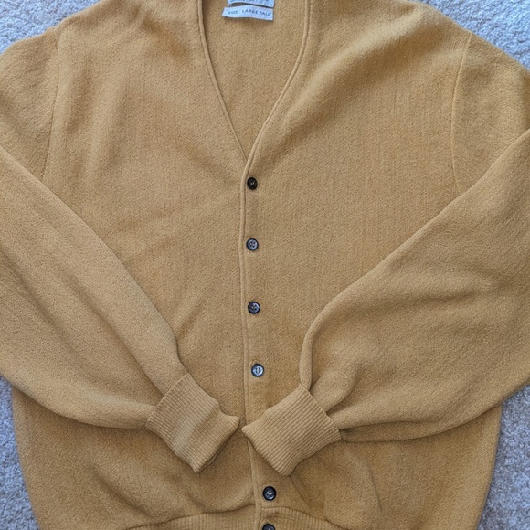 Arnold Palmer Other - Vintage Arnold Palmer Cardigan Golf Sweater - Men's LARGE & TALL